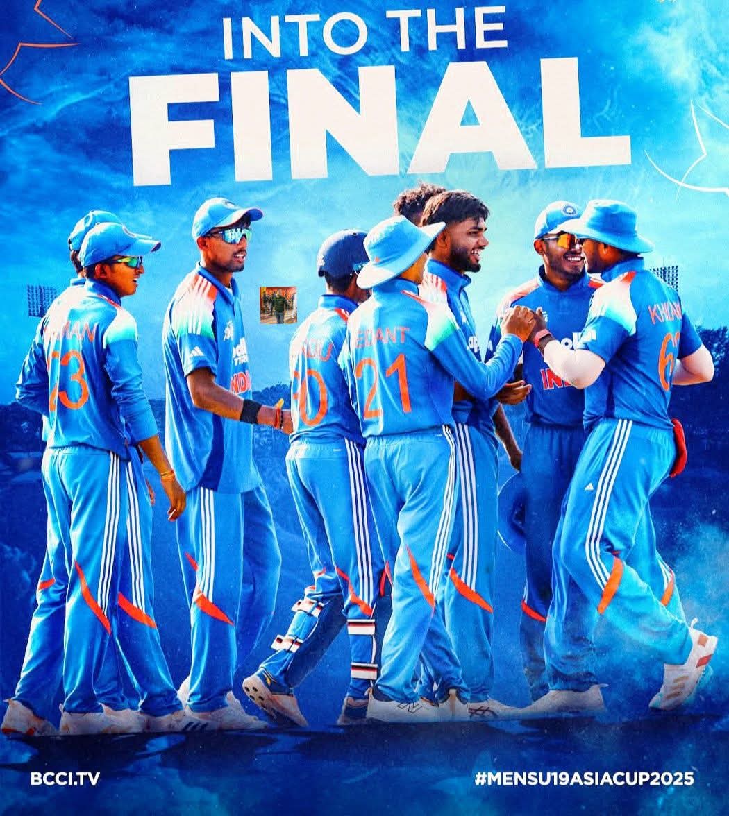FB IMG 1766154611829 ಅಂಡರ್ 19 ಏಷ್ಯಾಕಪ್: ಶ್ರೀಲಂಕಾ ವಿರುದ್ದ ಗೆದ್ದು ಫೈನಲ್ ಪ್ರವೇಶಿಸಿದ ಭಾರತ!