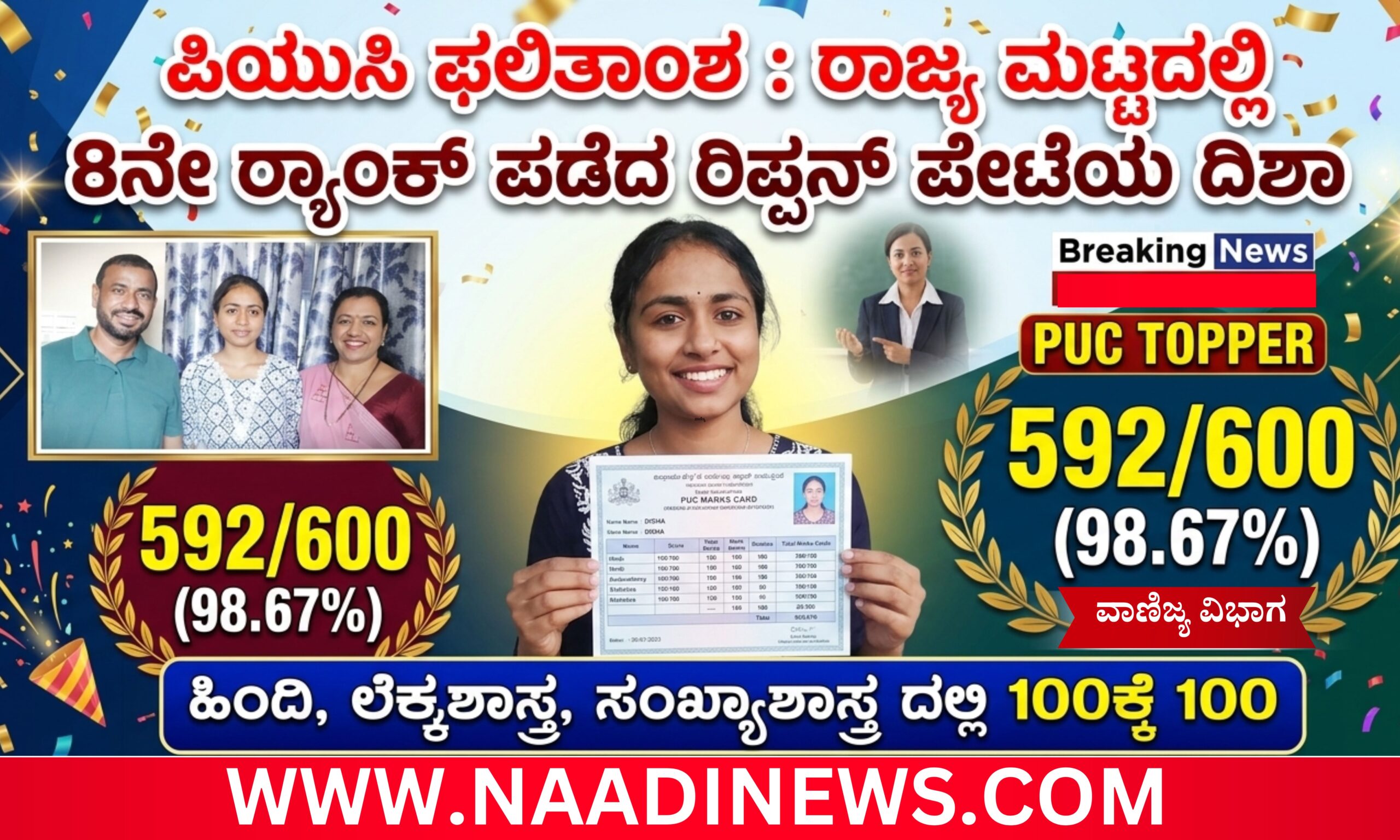 Blue and Red Voter Education Banner 20260410 113556 0000 scaled ಪಿಯುಸಿ ಫಲಿತಾಂಶ : ರಾಜ್ಯ ಮಟ್ಟದಲ್ಲಿ 8ನೇ ರ‍್ಯಾಂಕ್ ಪಡೆದ ರಿಪ್ಪನ್ ಪೇಟೆಯ ದಿಶಾ