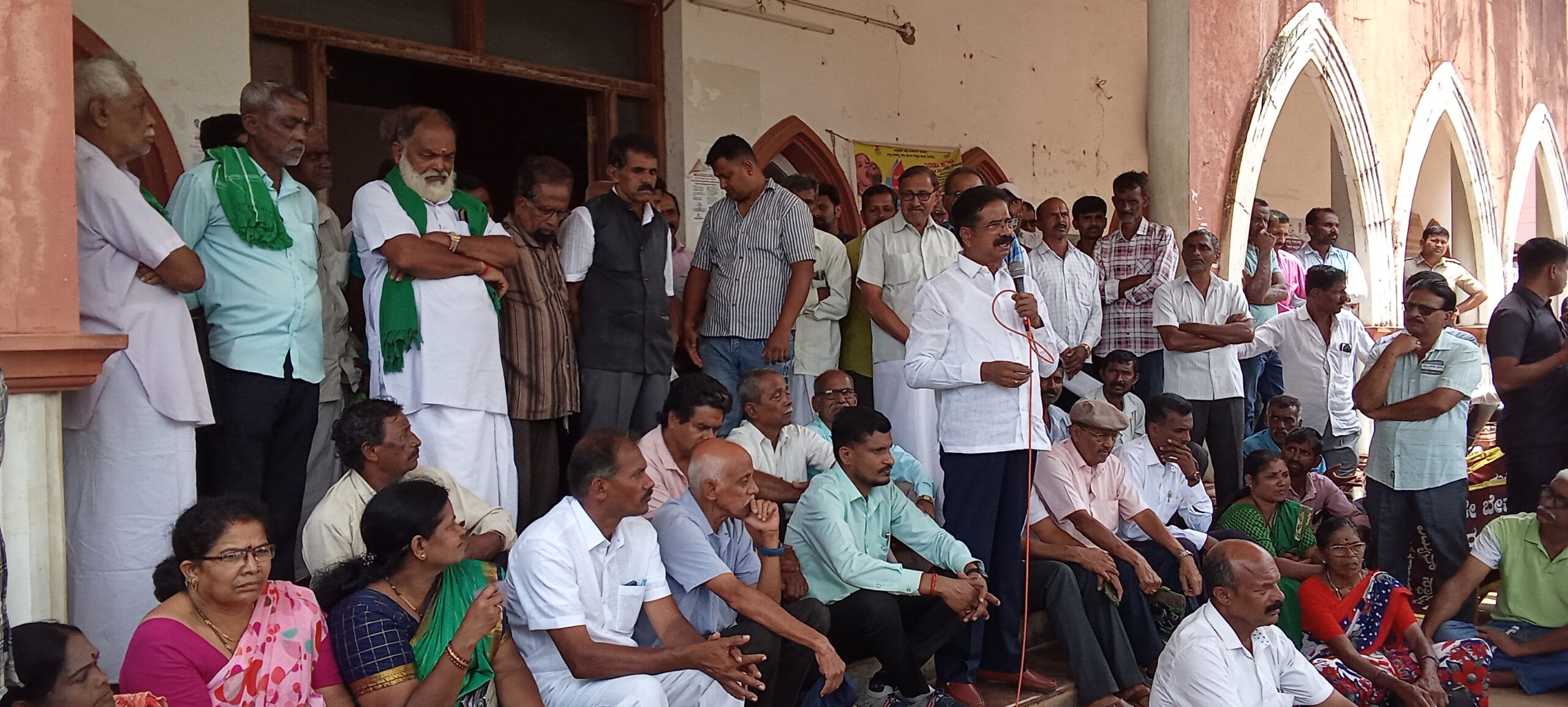 IMG 20260404 122727 scaled ಹೊಸನಗರ ವಿದ್ಯುತ್ ಸ್ಥಾವರ 110 ಕೆ.ವಿ ಸ್ಥಾಪಿಸಲು ಆಗ್ರಹಿಸಿ ಪಾದಯಾತ್ರೆ